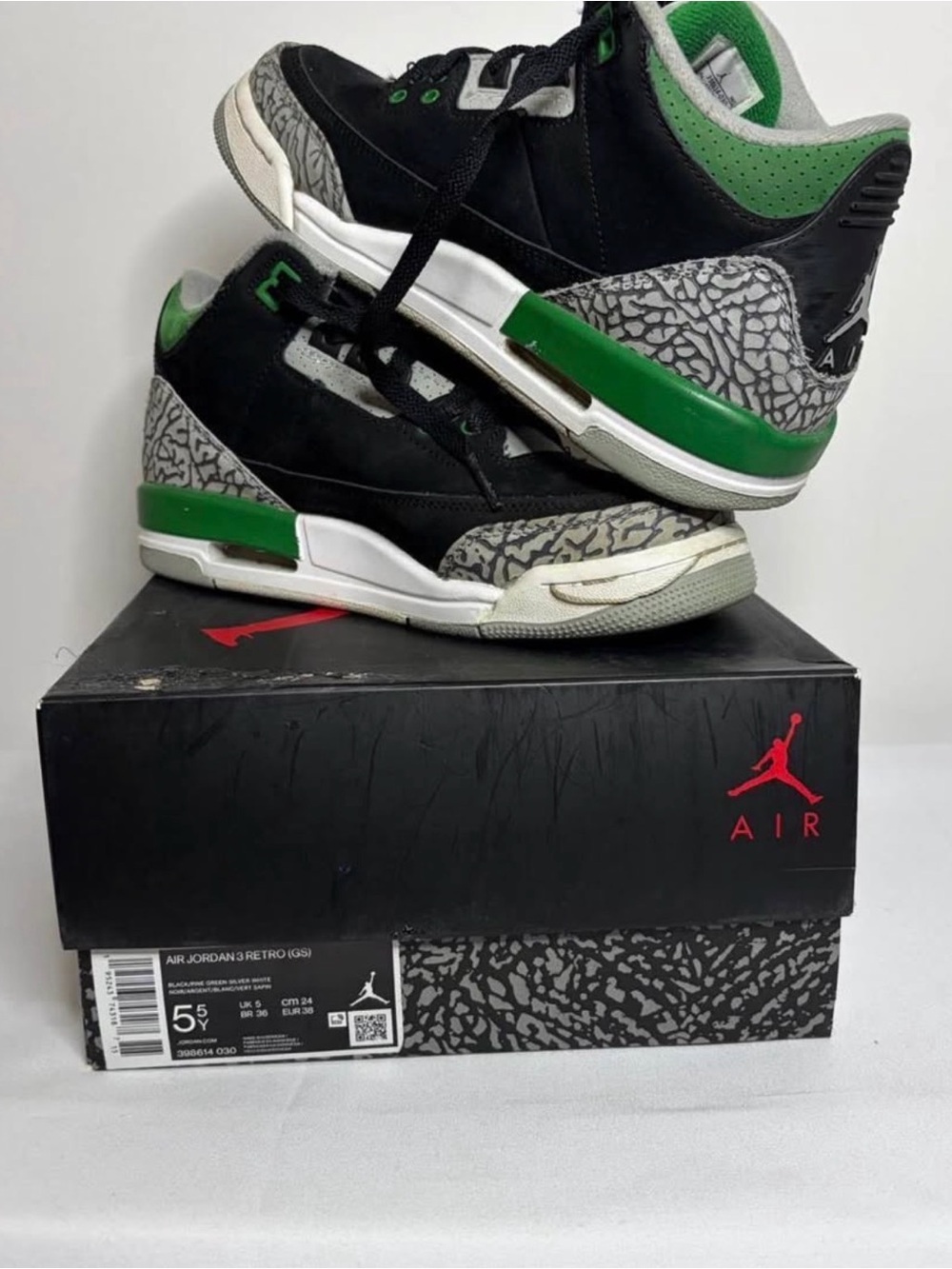 Air Jordan 3 Pine Green (GS)